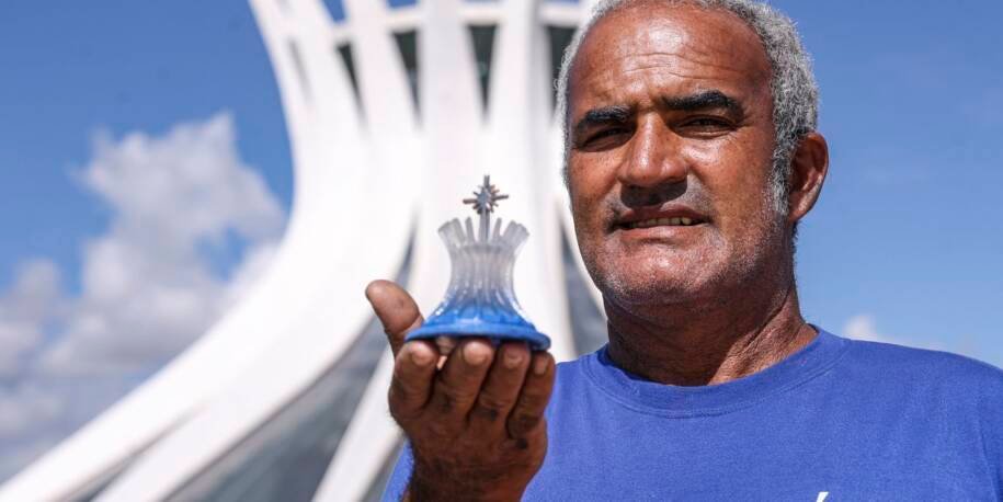 Agnaldo Noleto transforma Brasília em miniatura e homenageia a cidade dos monumentos