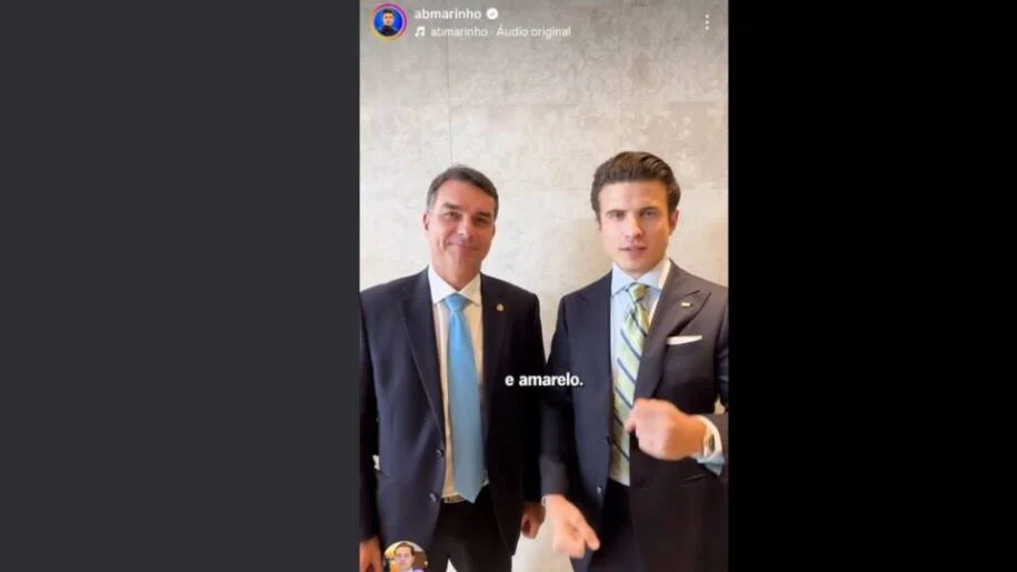 André Marinho surpreende e apoia Flávio Bolsonaro após críticas passadas
