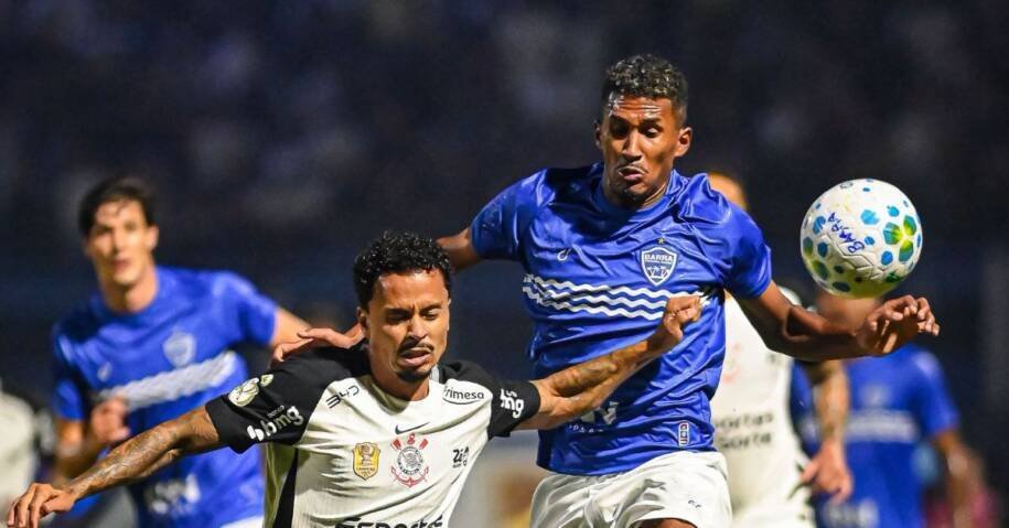 Barra FC é derrotado pelo Corinthians na Ressacada e enfrenta pressão para reverter