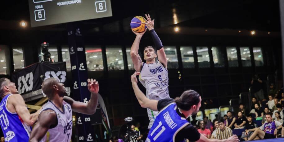 Brasil conquista vaga na Copa do Mundo de basquete 3×3 após vitórias decisivas