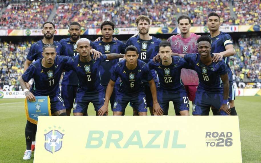 Brasil enfrenta Croácia em amistoso decisivo após derrota para a França