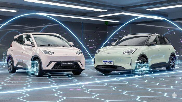 BYD domina vendas de elétricos em março e Geely reage com novos modelos