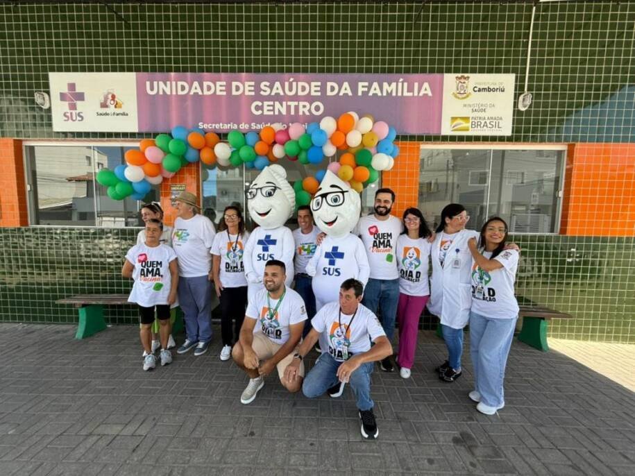 Camboriú supera expectativas com Dia D da Vacinação contra a Influenza