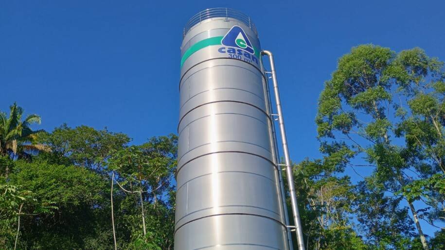 CASAN inicia limpeza em reservatórios de Ibirama e afeta abastecimento em bairros