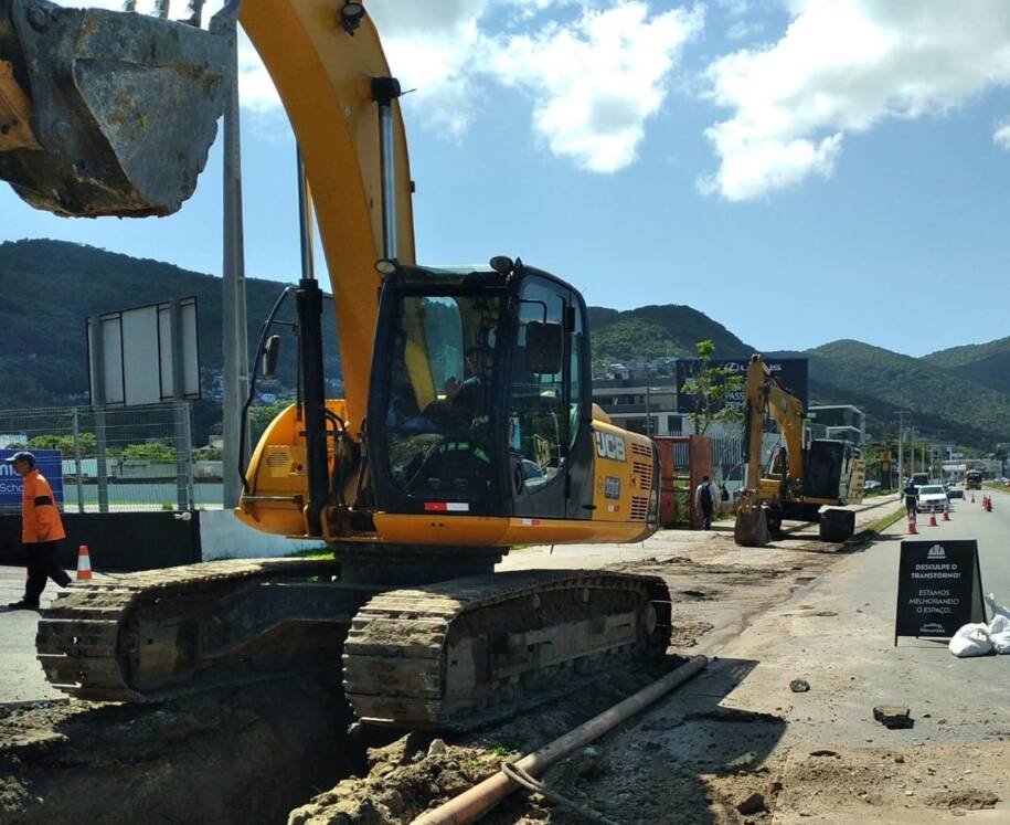 Casan inicia obras de esgoto em Saco Grande e Cacupé e gera expectativa na população