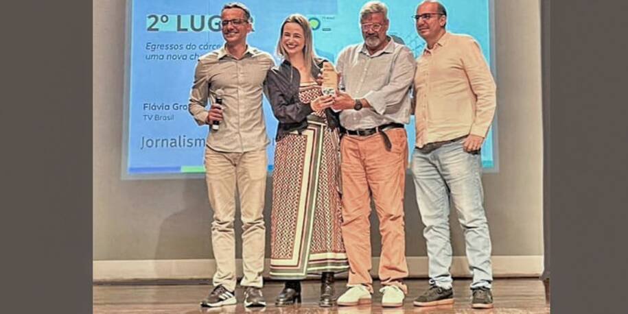 Flávia Grossi e equipe da TV Brasil conquistam 2º lugar no Prêmio MOL de Jornalismo