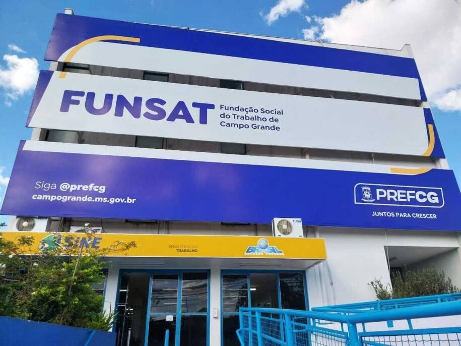 Funsat revela 1.130 vagas de emprego em Campo Grande e 747 sem experiência!