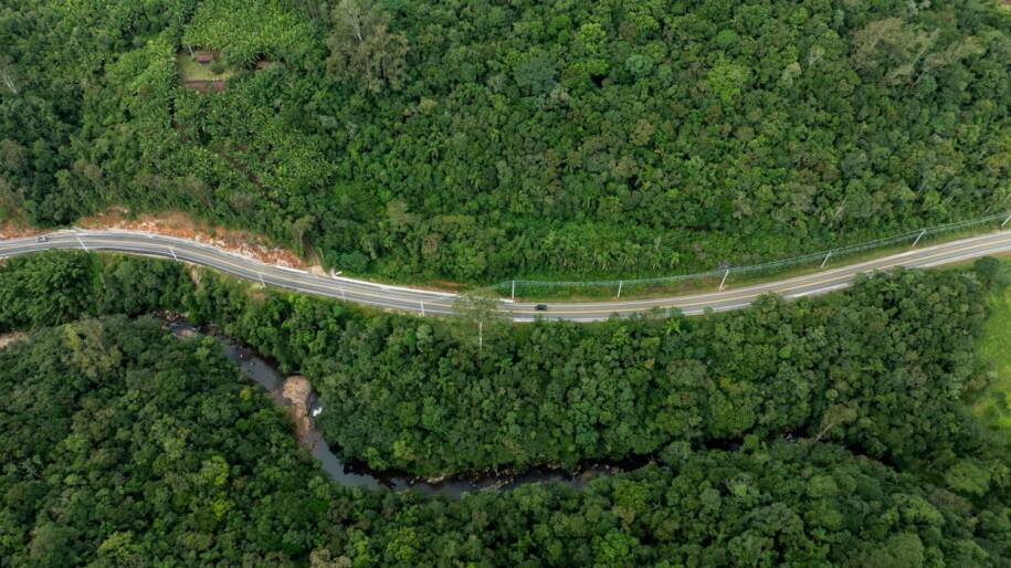 Governador Jorginho Mello inaugura Rodovia da Imigração e revitaliza SC-390