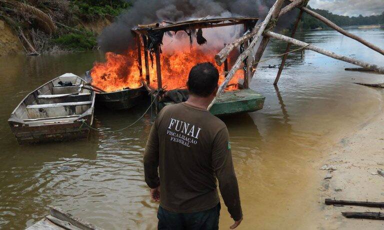 Governo Federal intensifica combate ao garimpo ilegal na TI Yanomami e gera R$ 683 milhões em prejuízo