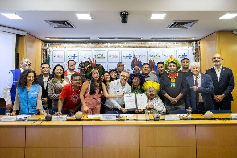 Governo Federal lança Programa Nacional de Saneamento Indígena com R$ 187 milhões!