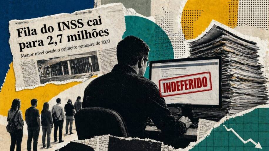 Governo reduz fila do INSS para 2,7 milhões com indeferimentos em massa