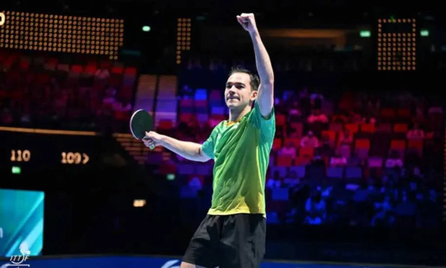 Hugo Calderano avança às semifinais e enfrenta Wang Chuqin na Copa do Mundo