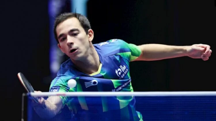 Hugo Calderano é eliminado por Wang Chuqin e perde chance de título na WTT