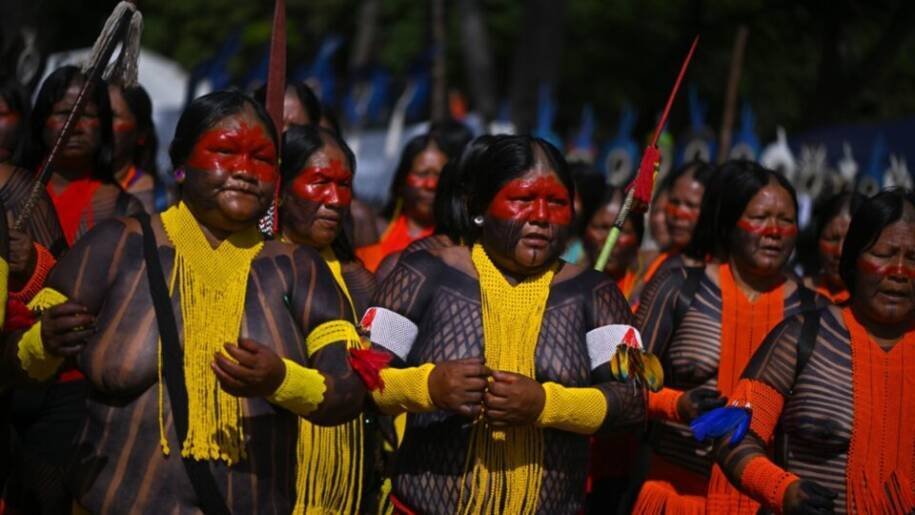 Indígenas do Acampamento Terra Livre contestam projetos da Belo Sun e Ferrogrão
