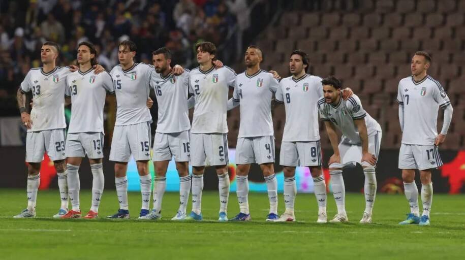 Jogadores da Itália exigem 300 mil euros após eliminação humilhante para Bósnia