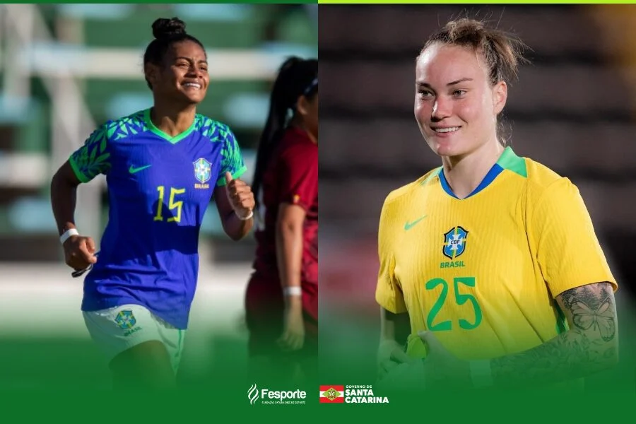 Maiara Niehues e Tainá Maranhão brilham e levam Brasil à vitória na FIFA Series