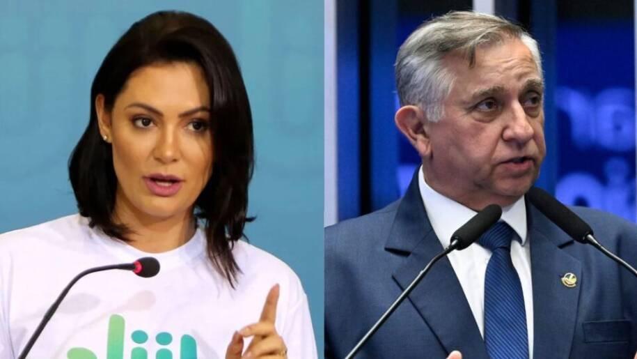 Michelle Bolsonaro rebate Izalci Lucas e confirma apoio do PL a Celina Leão