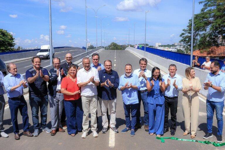 Ministro George Santoro inaugura viaduto de R$ 57 milhões em Hortolândia