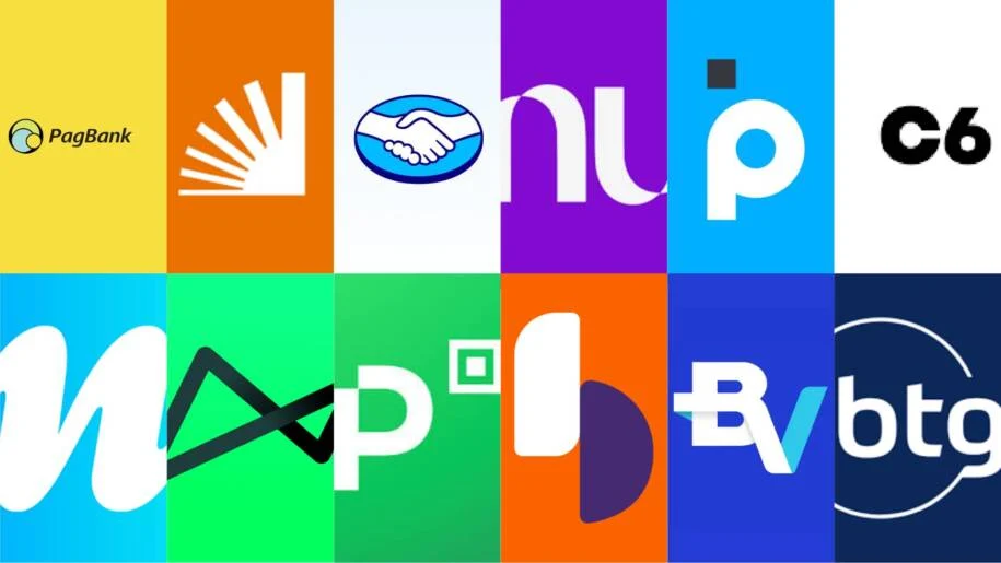 Nubank e PagBank disputam liderança entre os 12 bancos digitais de 2026