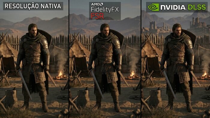 NVIDIA e AMD enfrentam dilema: DLSS 4.5 ou FSR 4.1 em 2026?
