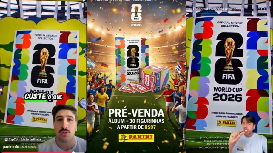 Panini Lança Álbum da Copa do Mundo 2026 com 980 Figurinhas e Preço Surpreendente