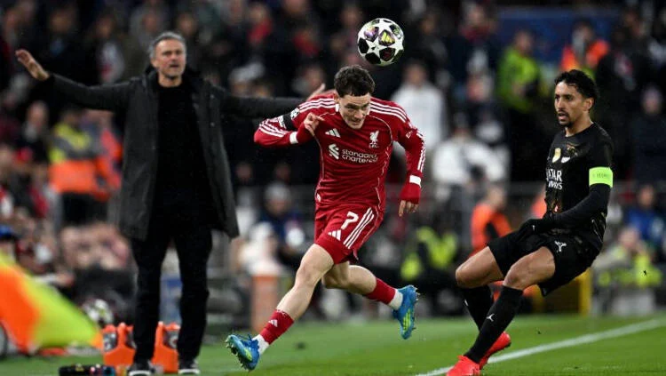 Paris Saint-Germain elimina Liverpool e avança na Champions League com Dembélé em destaque