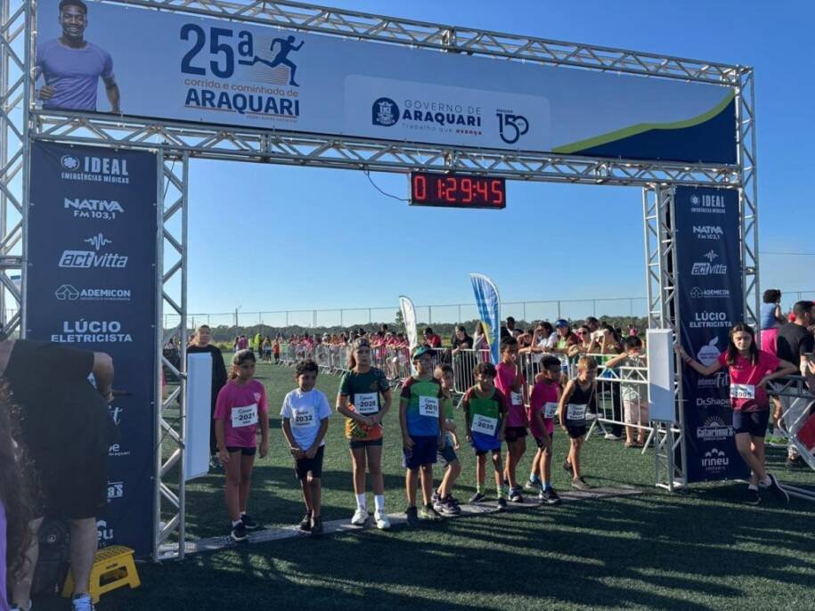 Prefeitura de Araquari promove 25ª Corrida e celebra 150 anos da cidade