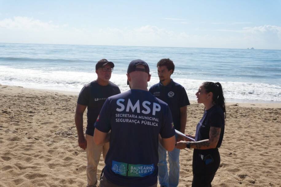 Prefeitura de Balneário Piçarras inicia diagnóstico para criar núcleos de esporte na praia