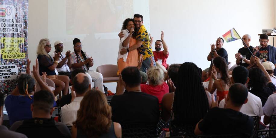 Rogéria Meneghel e Cláudio Nascimento fortalecem Paradas LGBT+ no Rio de Janeiro