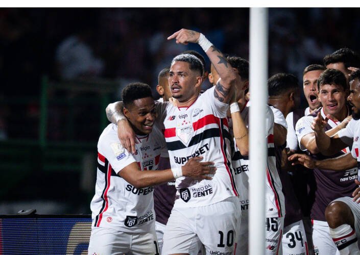 São Paulo vence Mirassol com gol de Luciano e se destaca no Brasileirão 2026