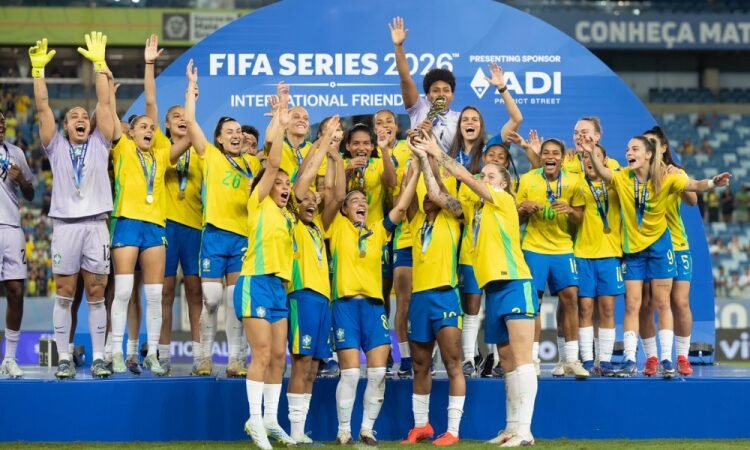 Seleção Brasileira Feminina conquista título ao vencer Canadá em Cuiabá
