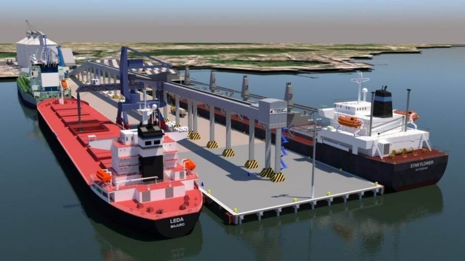 Solaris inicia ampliação do píer do TESC e promete revolução em São Francisco do Sul