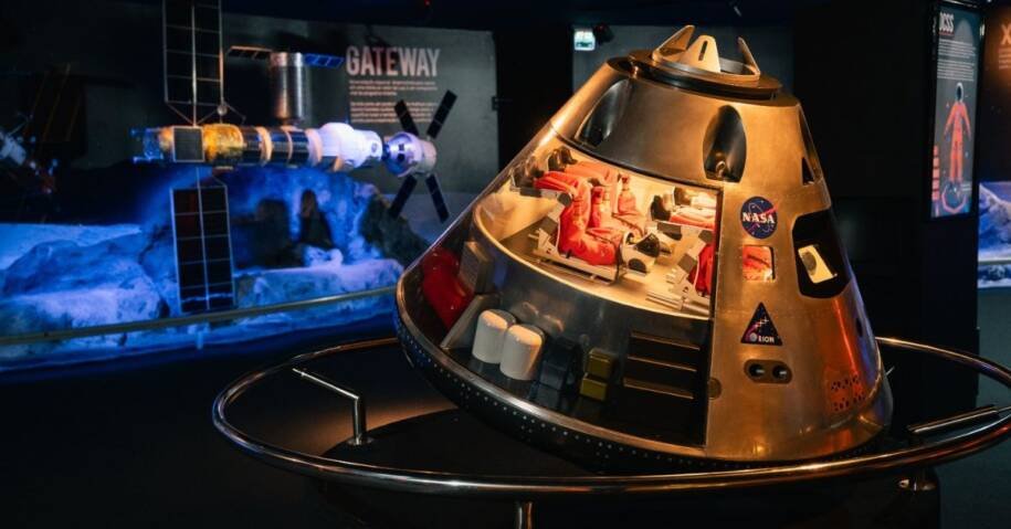 Space Adventure em Balneário Camboriú revela evolução da vida dos astronautas