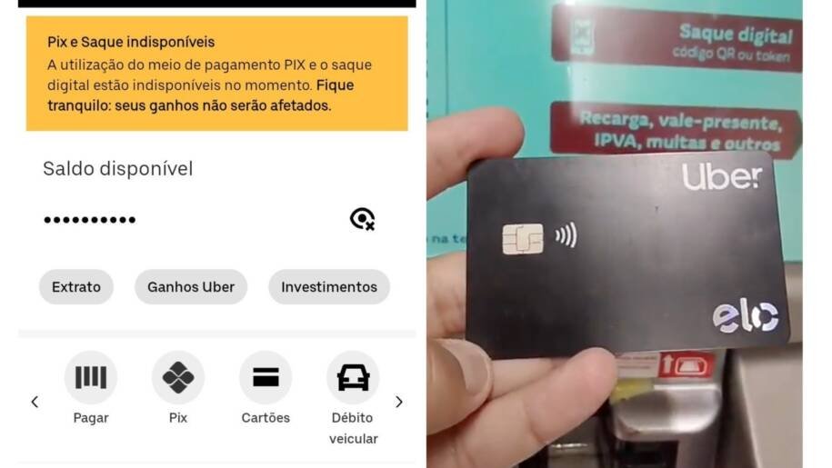 Uber enfrenta crise: motoristas sem acesso a pagamentos e bloqueio no Pix!