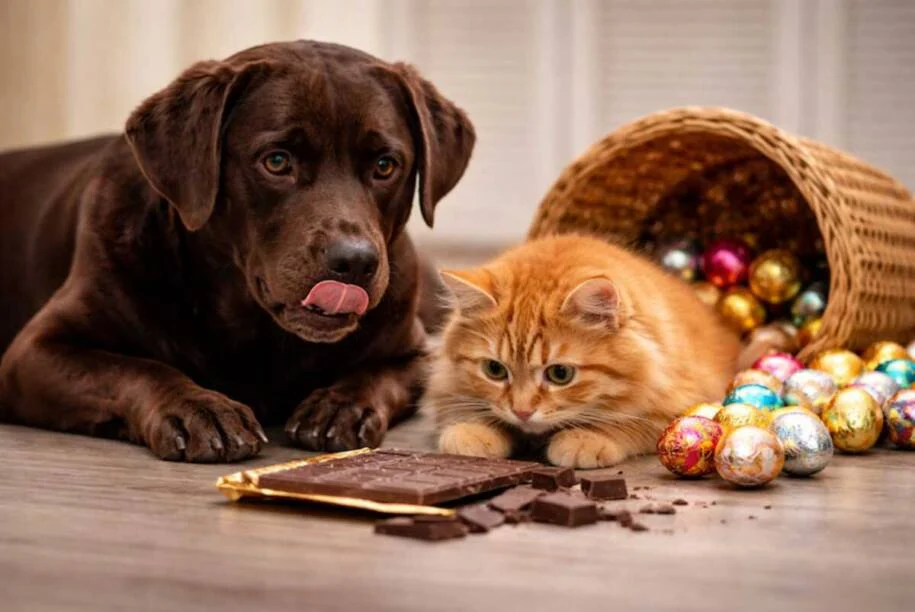 Veterinário alerta: chocolate pode matar cães e gatos durante a Páscoa