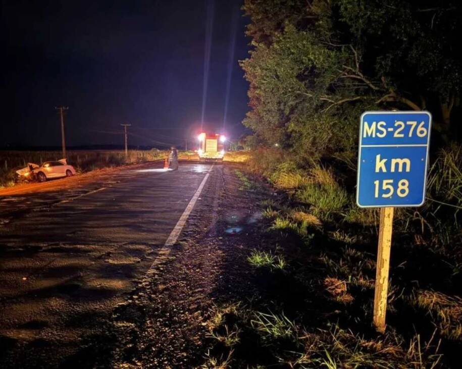 Acidentes em MS: três mortes em rodovias e motorista embriagado preso