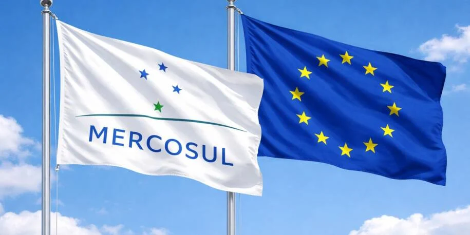 Acordo Mercosul-UE começa a valer e promete tarifa zero para 80% das exportações