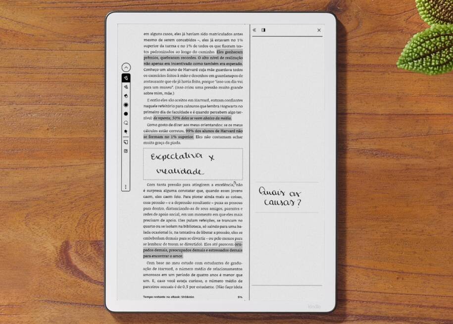 Amazon inicia pré-venda do Kindle Scribe no Brasil com preços altos e caneta inclusa