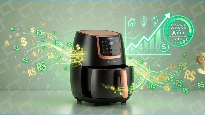 Arno Air Fry Compacta lidera como a air fryer mais econômica do Brasil em 2026