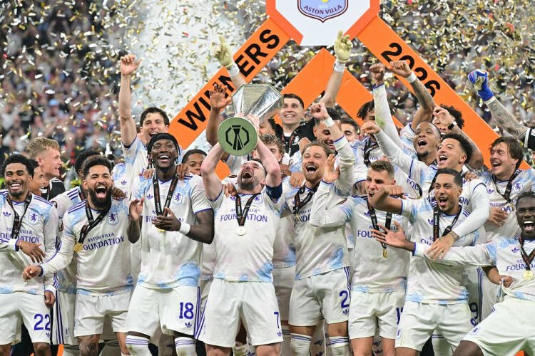 Aston Villa conquista Liga Europa ao vencer Freiburg e encerra jejum de 30 anos