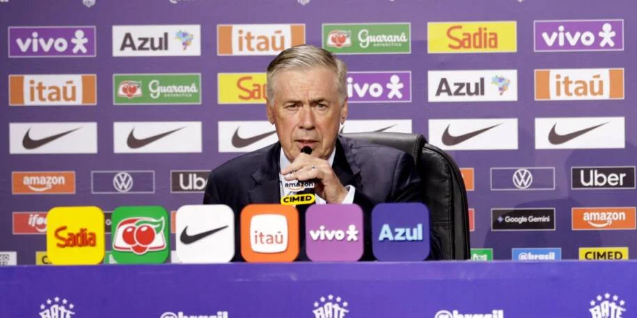 Carlo Ancelotti convoca 26 jogadores para a Copa e pede confiança da torcida