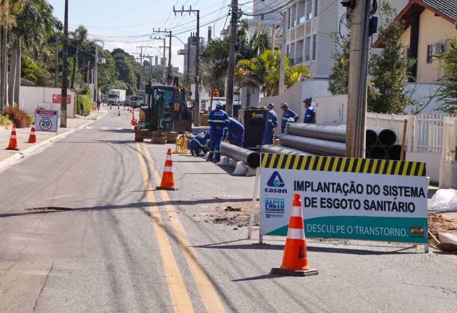 Casan inicia obras de R$ 28 milhões e utiliza Método Não Destrutivo em Florianópolis