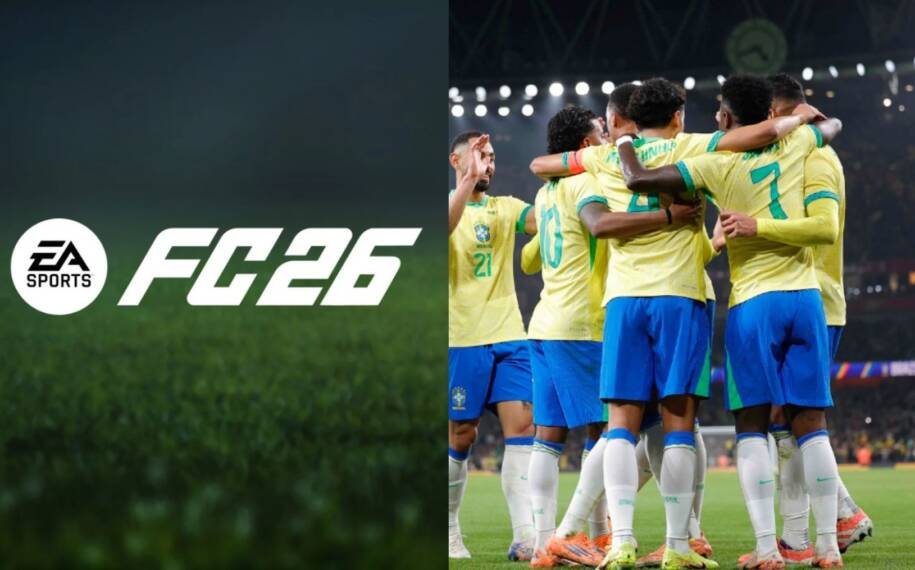 CBF e EA Sports anunciam retorno da Seleção Brasileira ao EA FC 26 e geram expectativa
