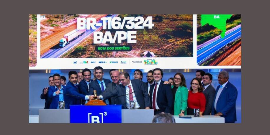 Consórcio 116 Sertões conquista leilão e promete R$ 88,5 bilhões em investimentos