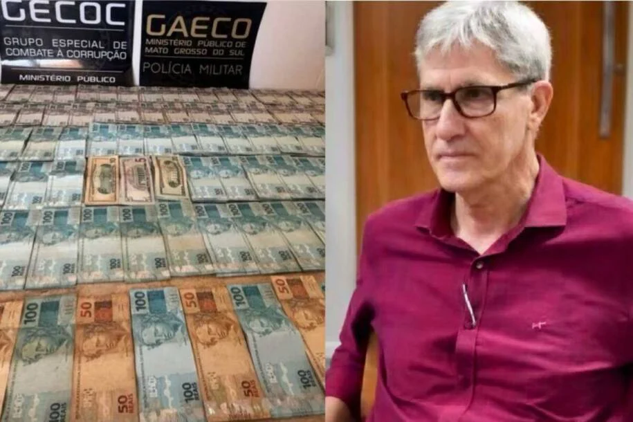 Eduardo Riedel exonerou Rudi Fioresi após operação que flagrou R$ 183 mil em casa