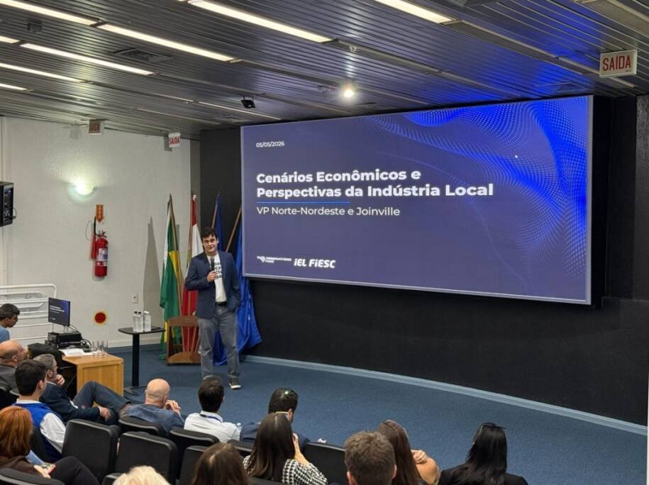 FIESC promove Circuito em Joinville e projeta crescimento de PIB até 2030