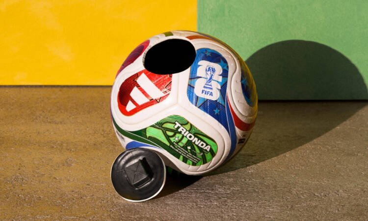 Fifa e Adidas revelam detalhes da Bola Trionda da Copa 2026; saiba mais!
