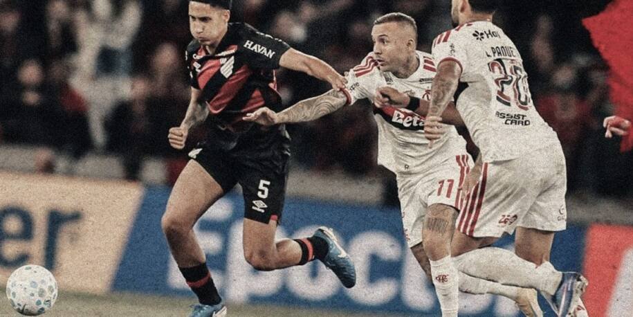 Flamengo empata com Athletico-PR e vê Palmeiras se distanciar na tabela