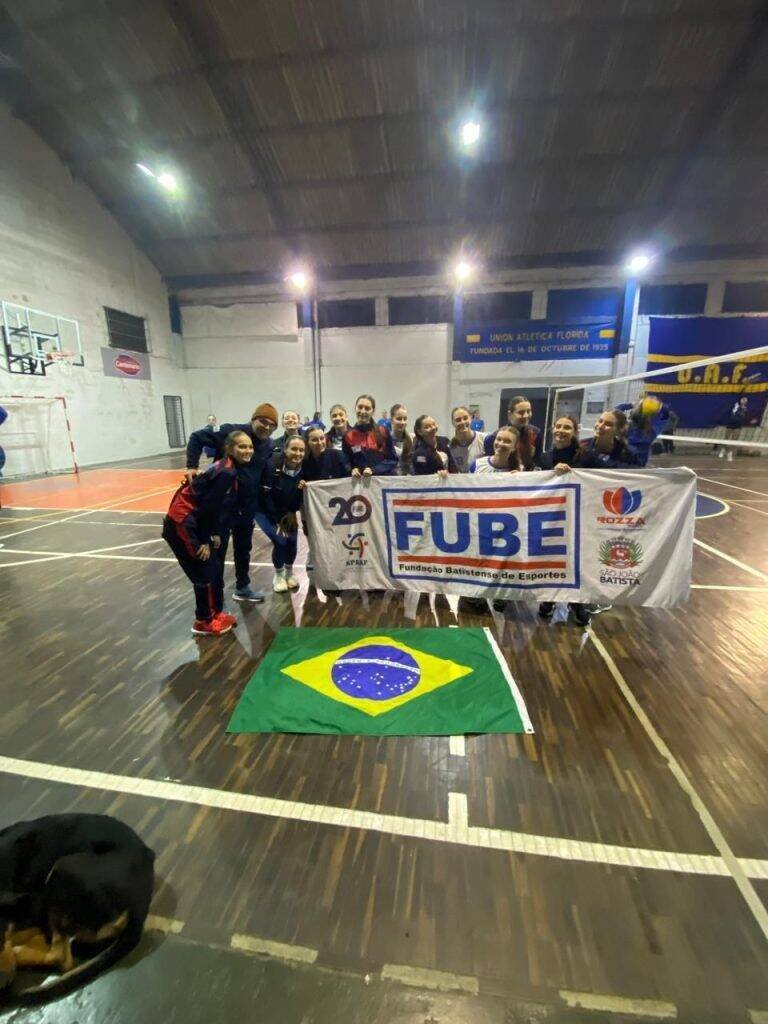 Fube conquista título no Uruguai e brilha como única representante brasileira