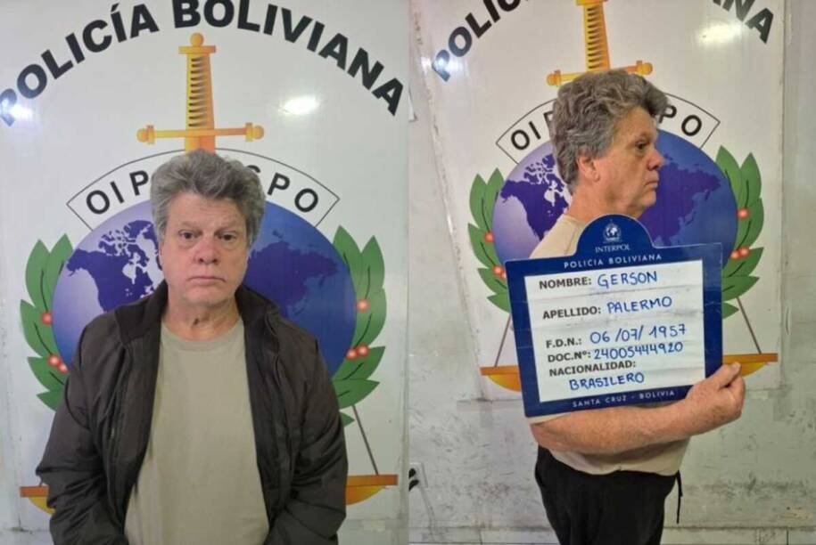 Gerson Palermo é capturado na Bolívia após 10 anos fugido e condenado a 126 anos